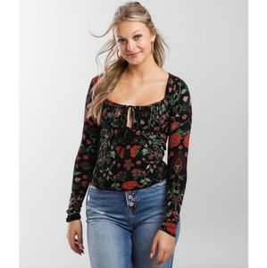 Free people make it easy fitted top